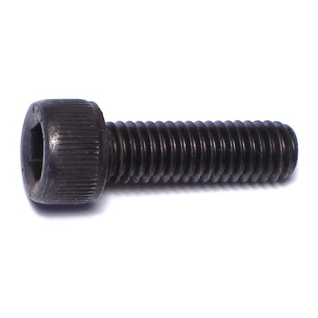 M6-1.00 Socket Head Cap Screw, Black Oxide Steel, 20 Mm Length, 10 PK